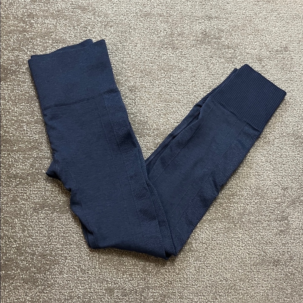 Lululemon Wunder Train High‑Rise Leggings Blue Size 4